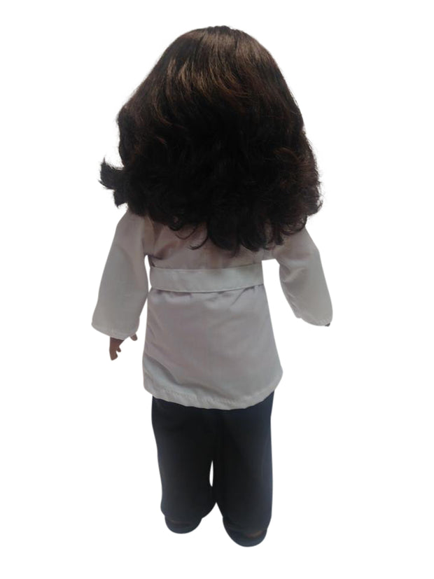 Nurse Nicole 18 inch doll with FREE Book-N is for Nurse