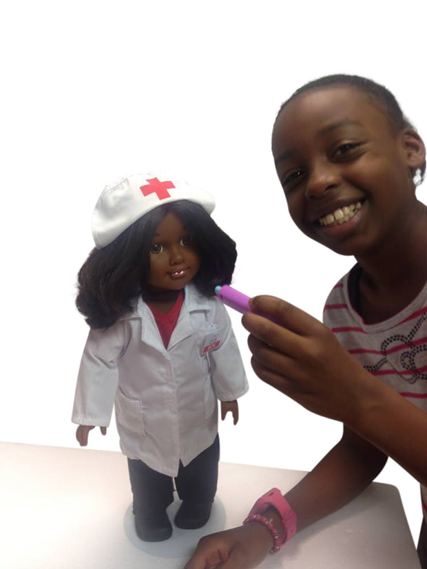 Nurse Nicole 18 inch African American Doll