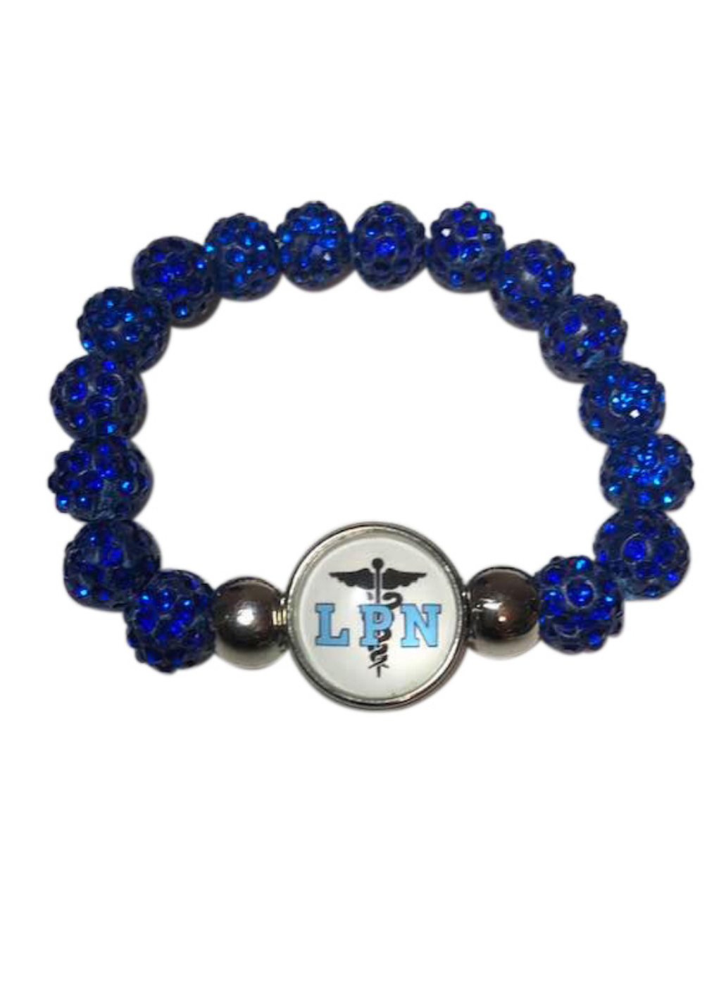 SNAP JEWELRY Bracelet (only) - Blue LPN 18mm snap – The Nurse