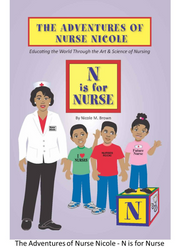 Nurse Linda 18 inch Doll with FREE book - N is for Nurse